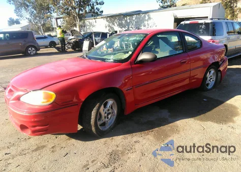 2003 Pontiac Grand Am Gt из США, поврежденный, VIN 1G2NW12E93C266336